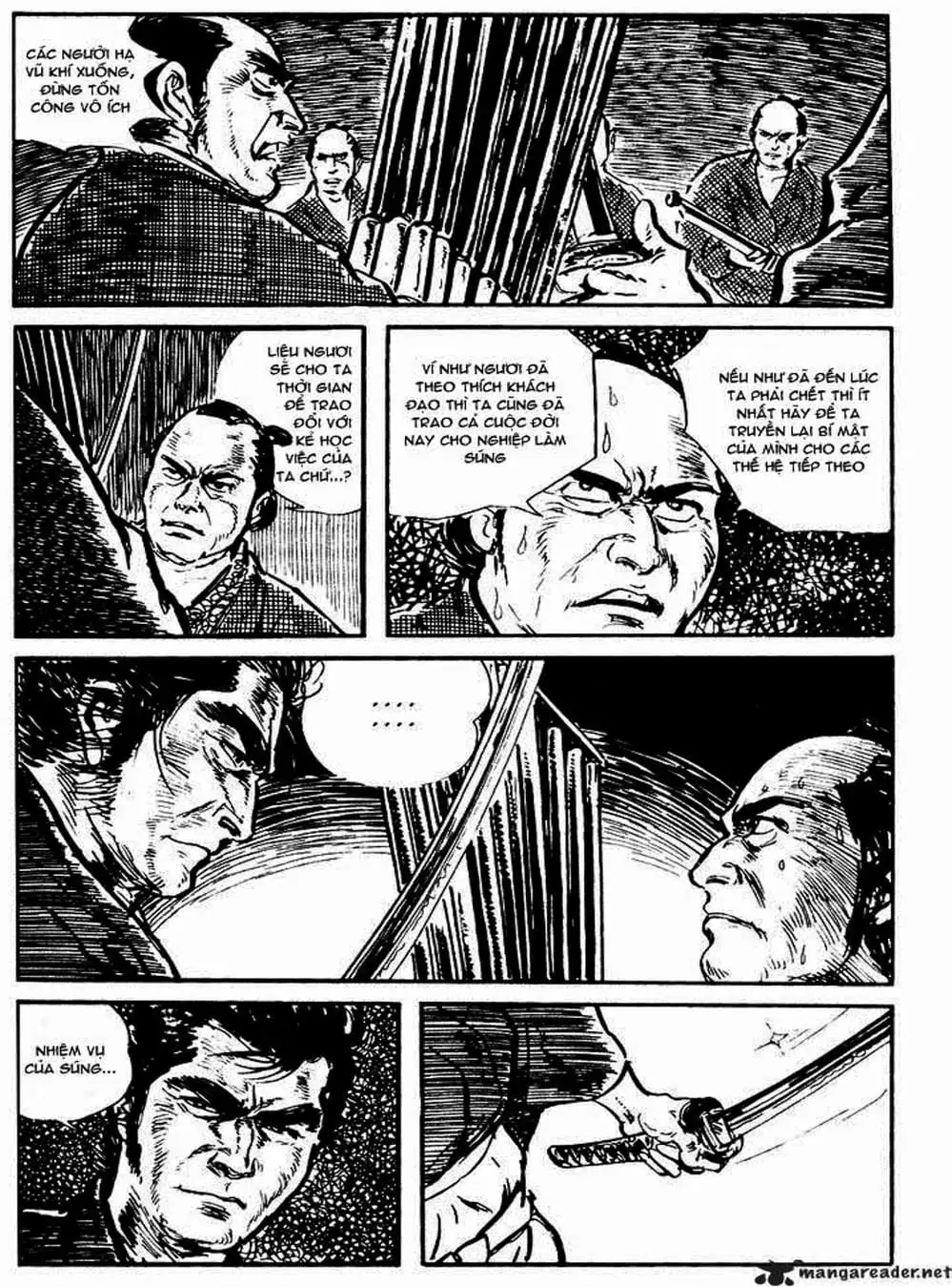 Truyện Tranh Sói Mang Con - Lone Wolf And Cub trang 5