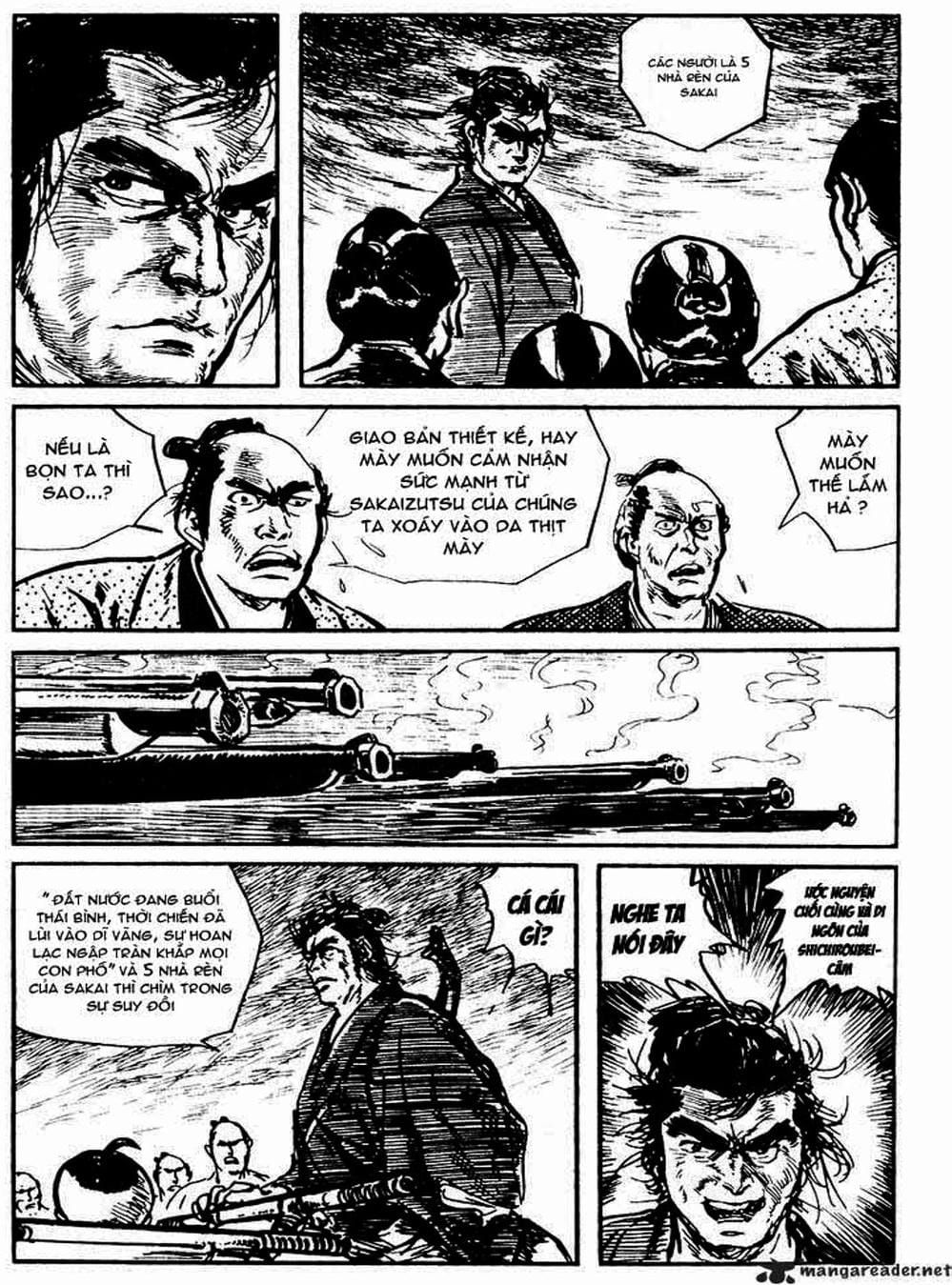 Truyện Tranh Sói Mang Con - Lone Wolf And Cub trang 5