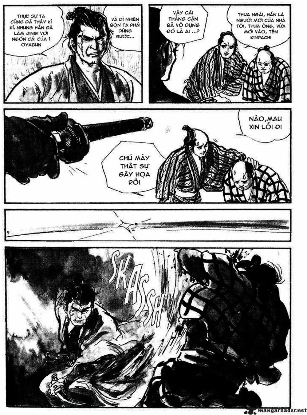 Truyện Tranh Sói Mang Con - Lone Wolf And Cub trang 5