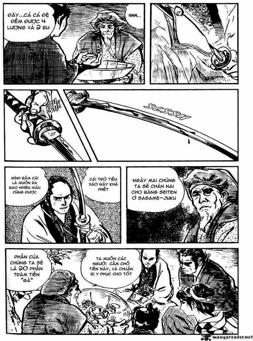 Truyện Tranh Sói Mang Con - Lone Wolf And Cub trang 5