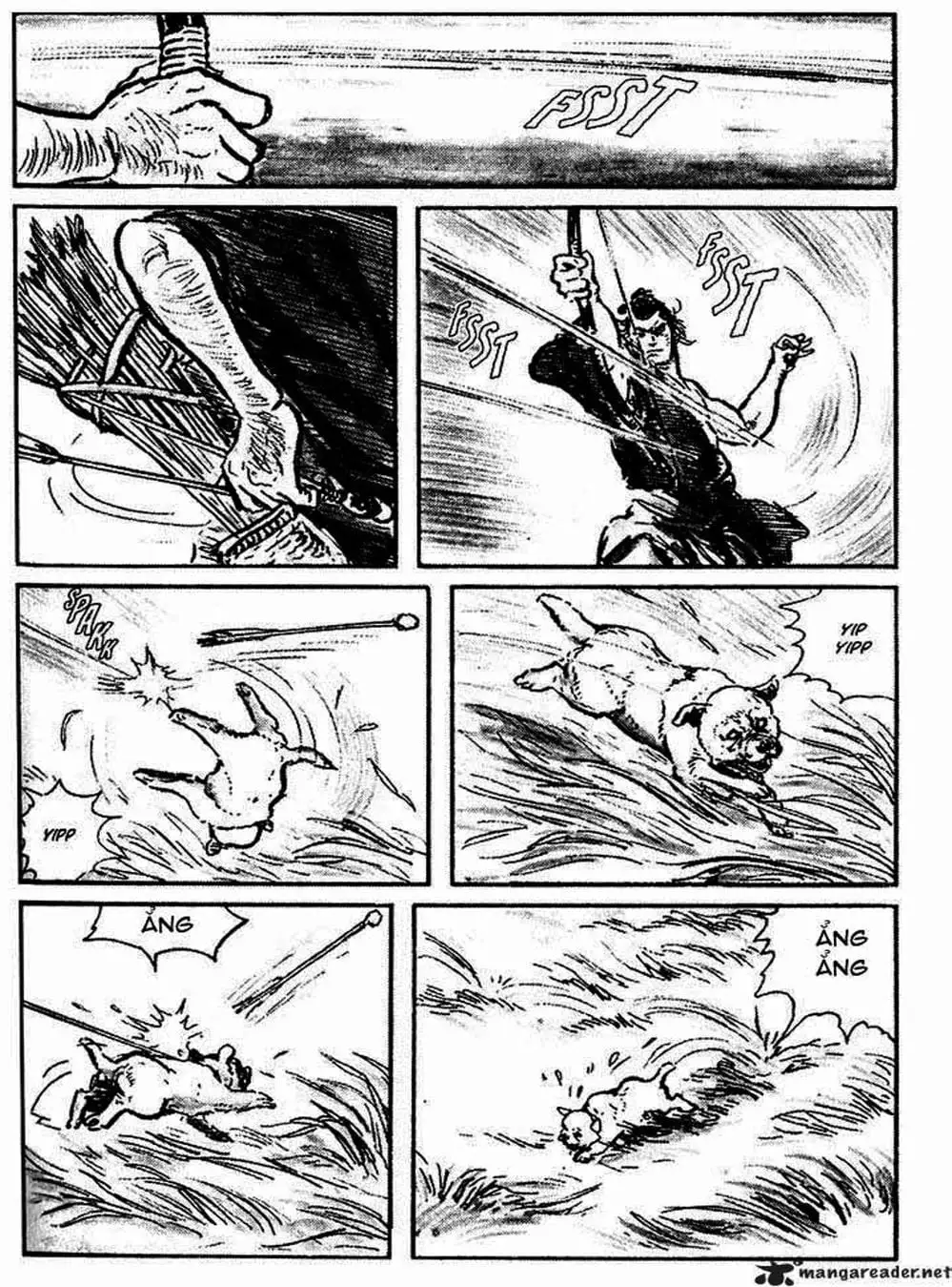 Truyện Tranh Sói Mang Con - Lone Wolf And Cub trang 5