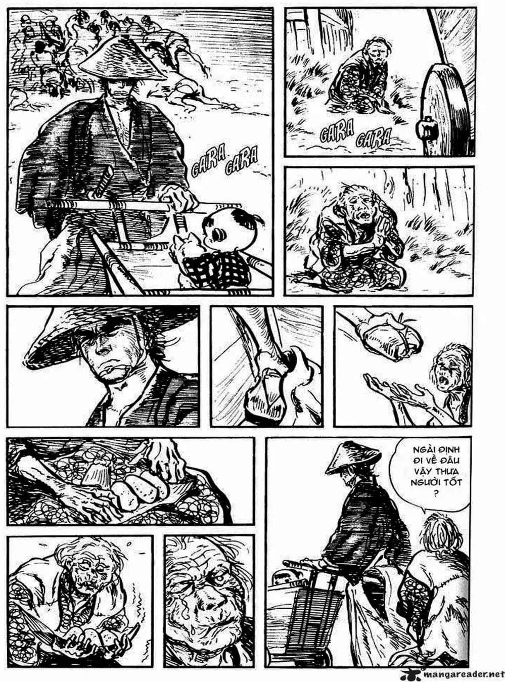 Truyện Tranh Sói Mang Con - Lone Wolf And Cub trang 5