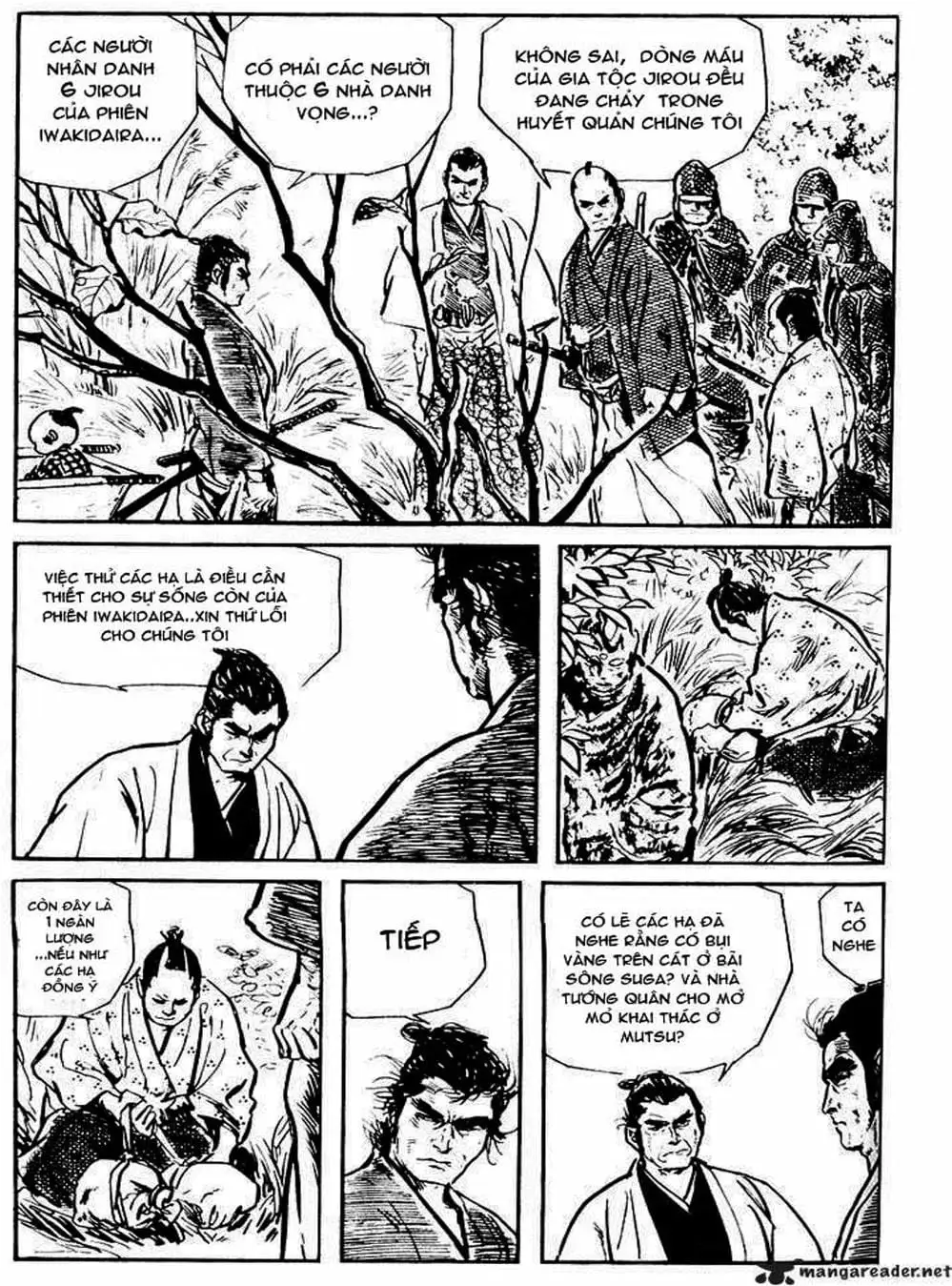 Truyện Tranh Sói Mang Con - Lone Wolf And Cub trang 5