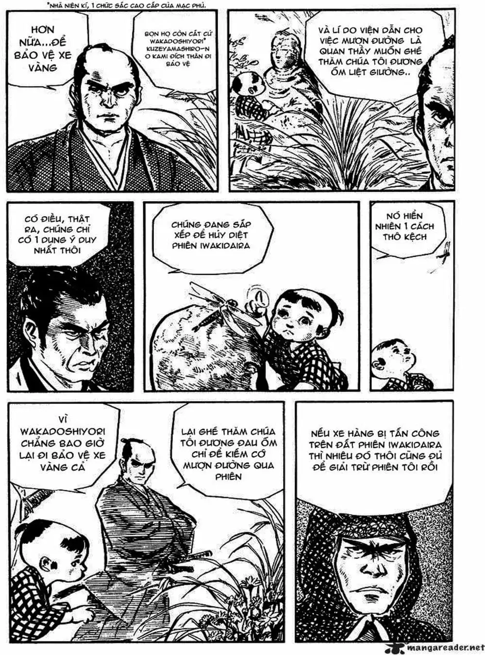 Truyện Tranh Sói Mang Con - Lone Wolf And Cub trang 5