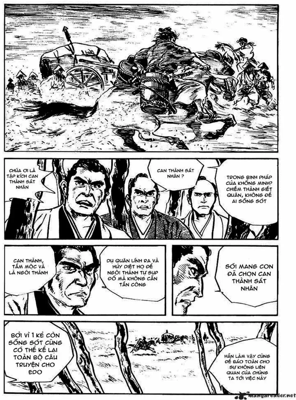 Truyện Tranh Sói Mang Con - Lone Wolf And Cub trang 5