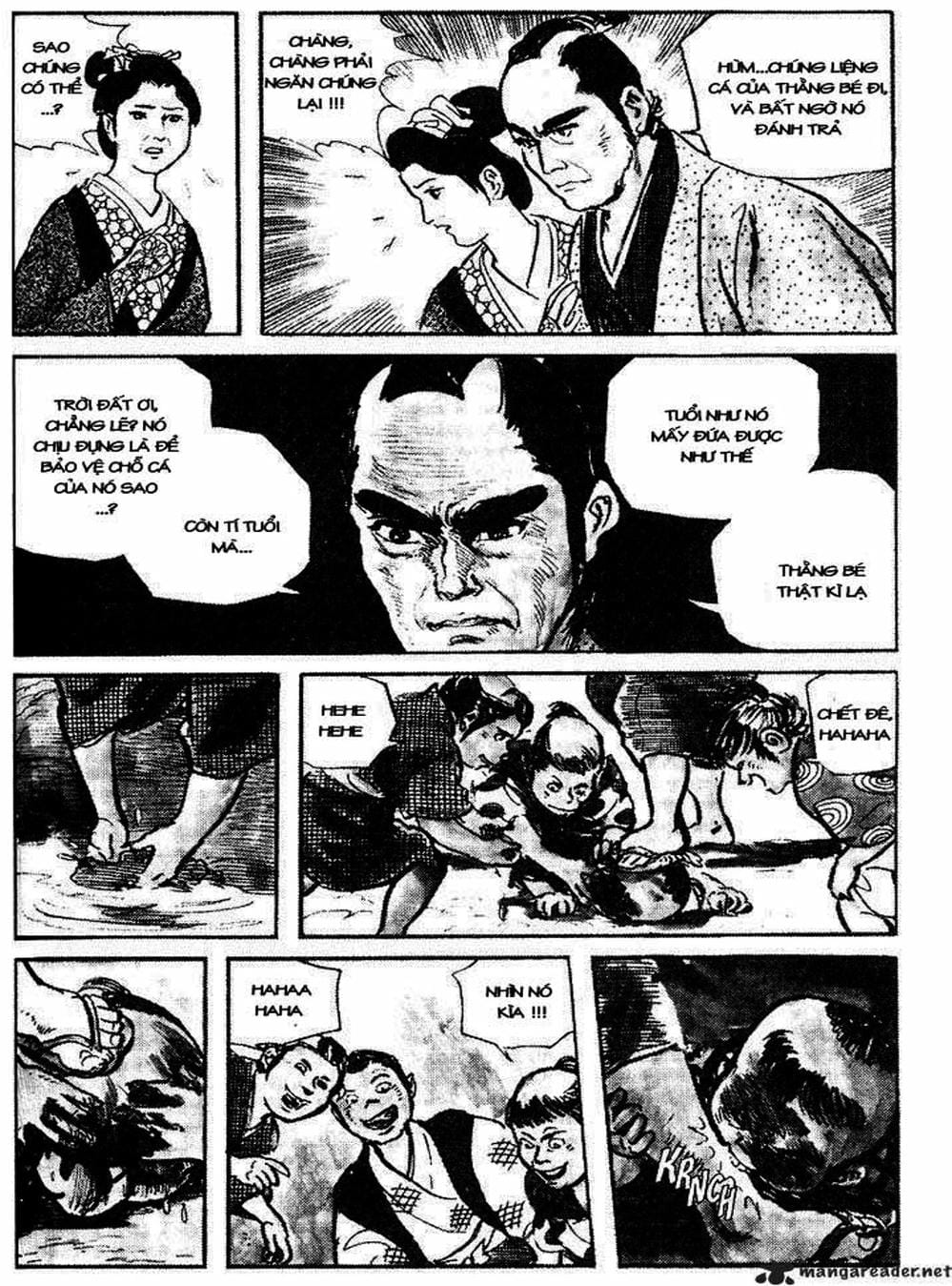 Truyện Tranh Sói Mang Con - Lone Wolf And Cub trang 5