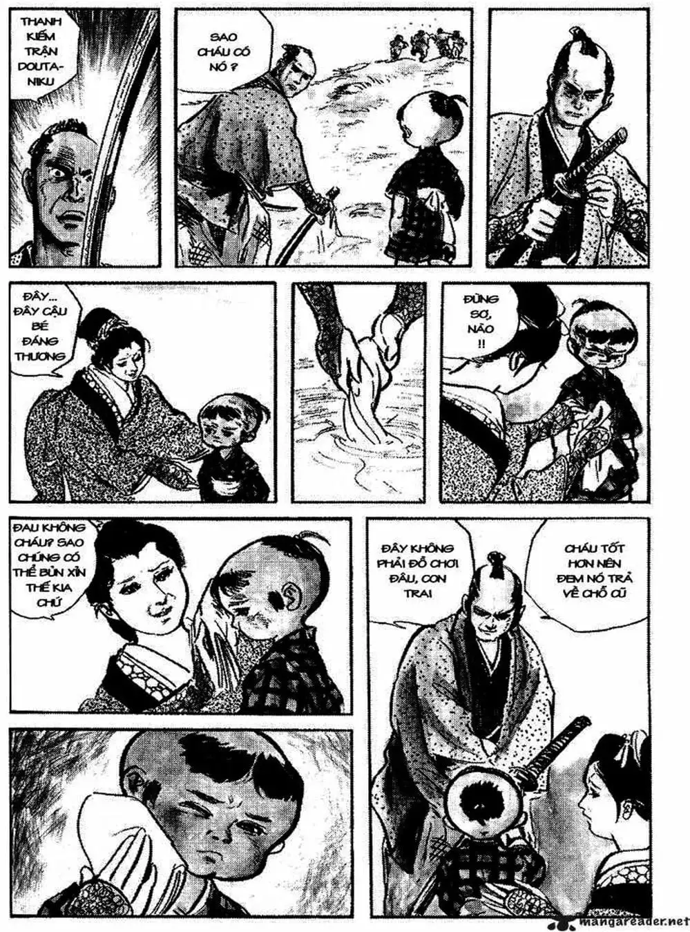 Truyện Tranh Sói Mang Con - Lone Wolf And Cub trang 5