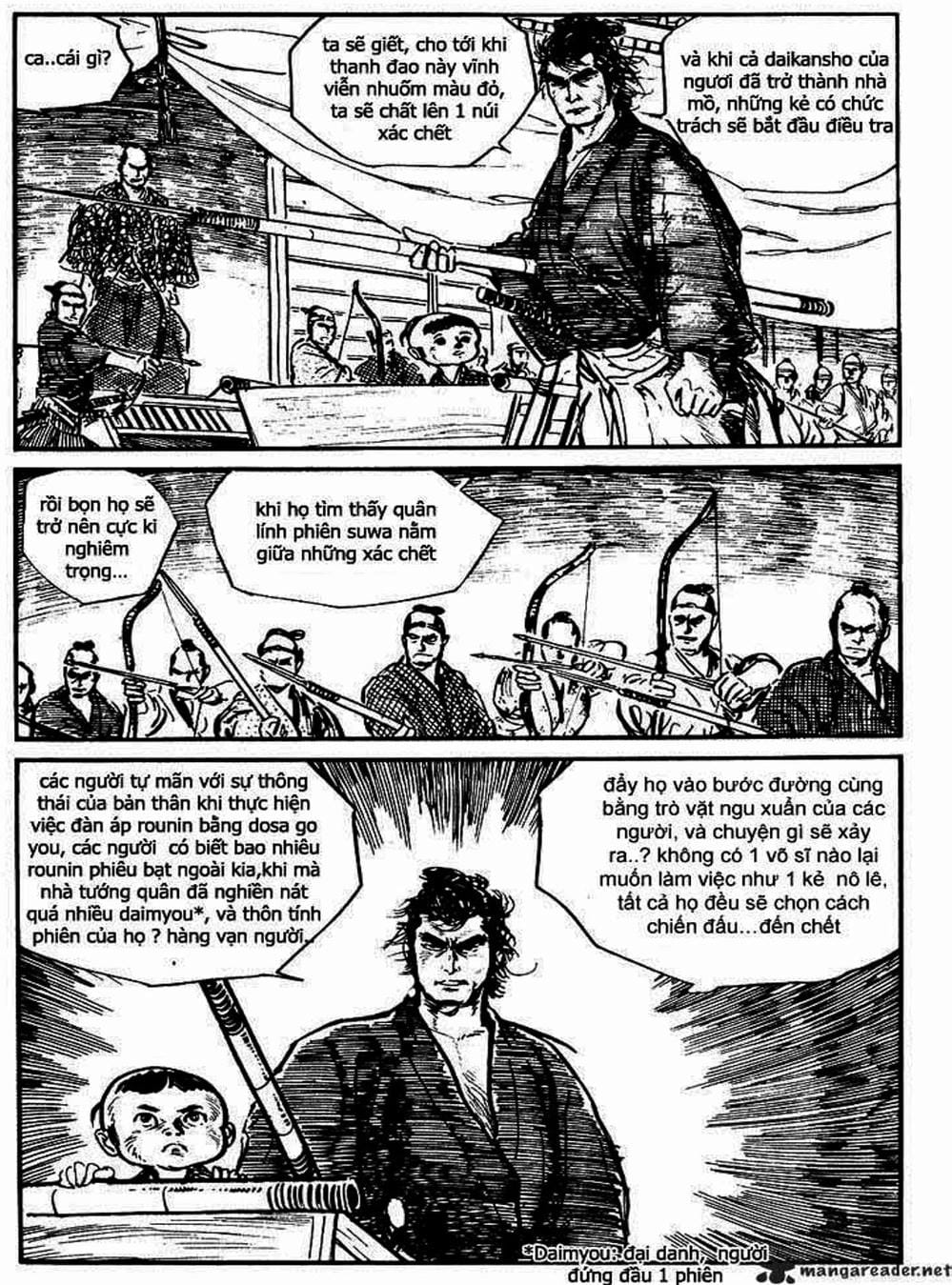 Truyện Tranh Sói Mang Con - Lone Wolf And Cub trang 5