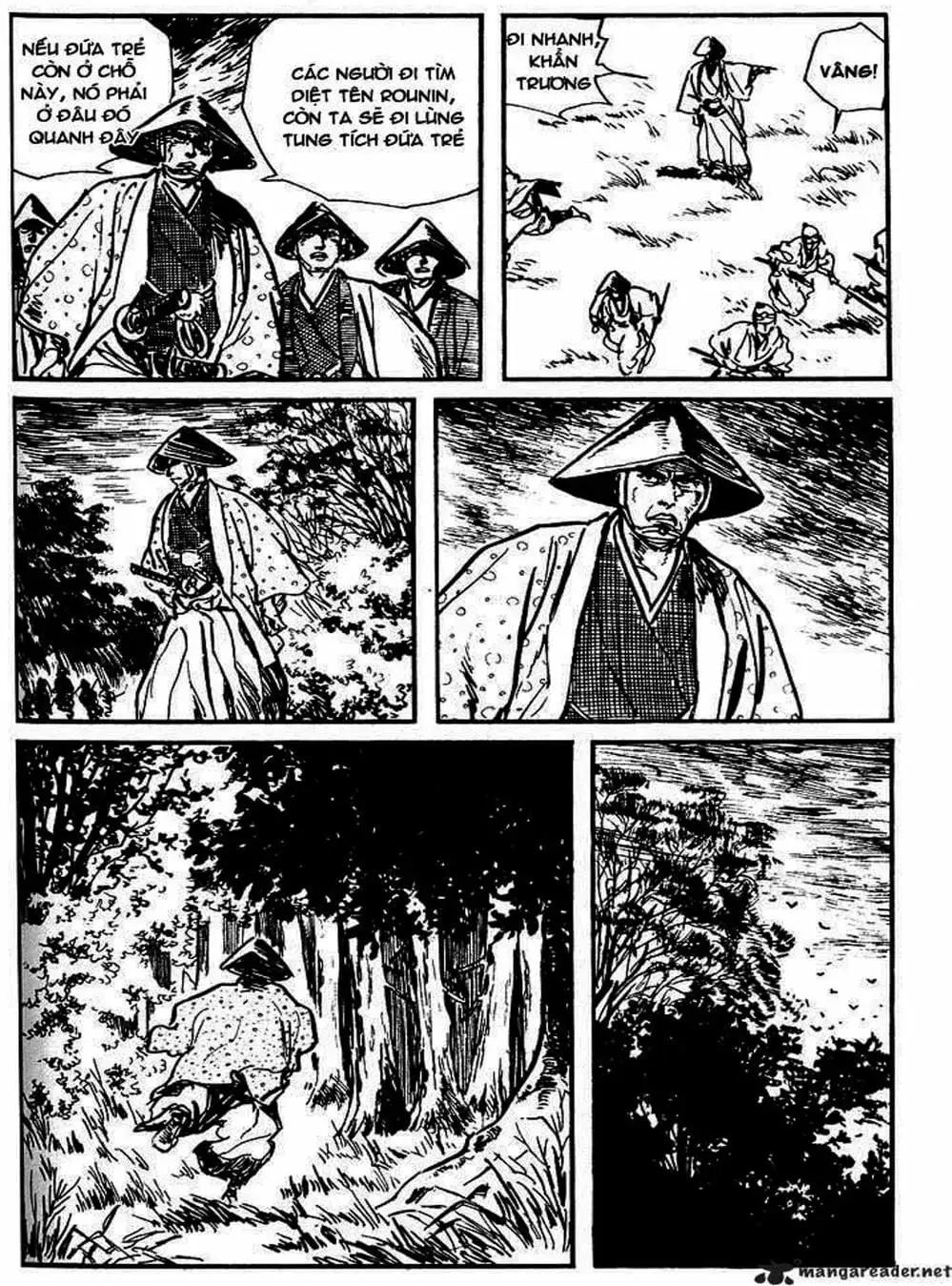 Truyện Tranh Sói Mang Con - Lone Wolf And Cub trang 5