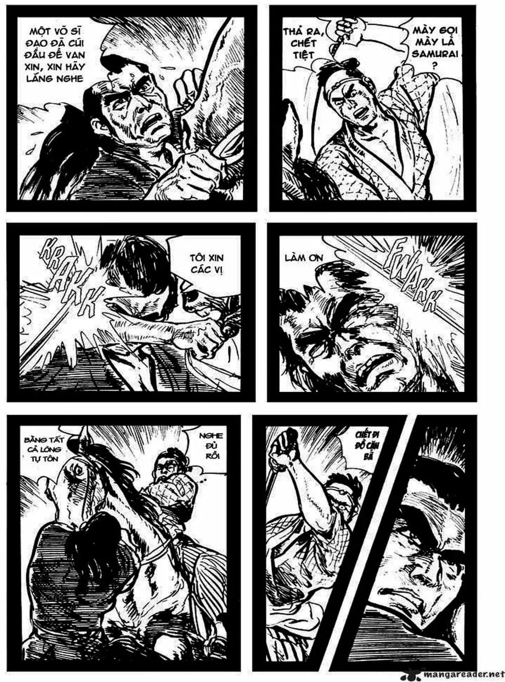 Truyện Tranh Sói Mang Con - Lone Wolf And Cub trang 5