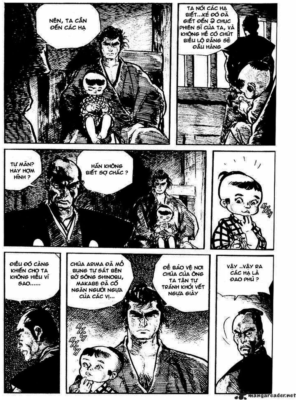 Truyện Tranh Sói Mang Con - Lone Wolf And Cub trang 5