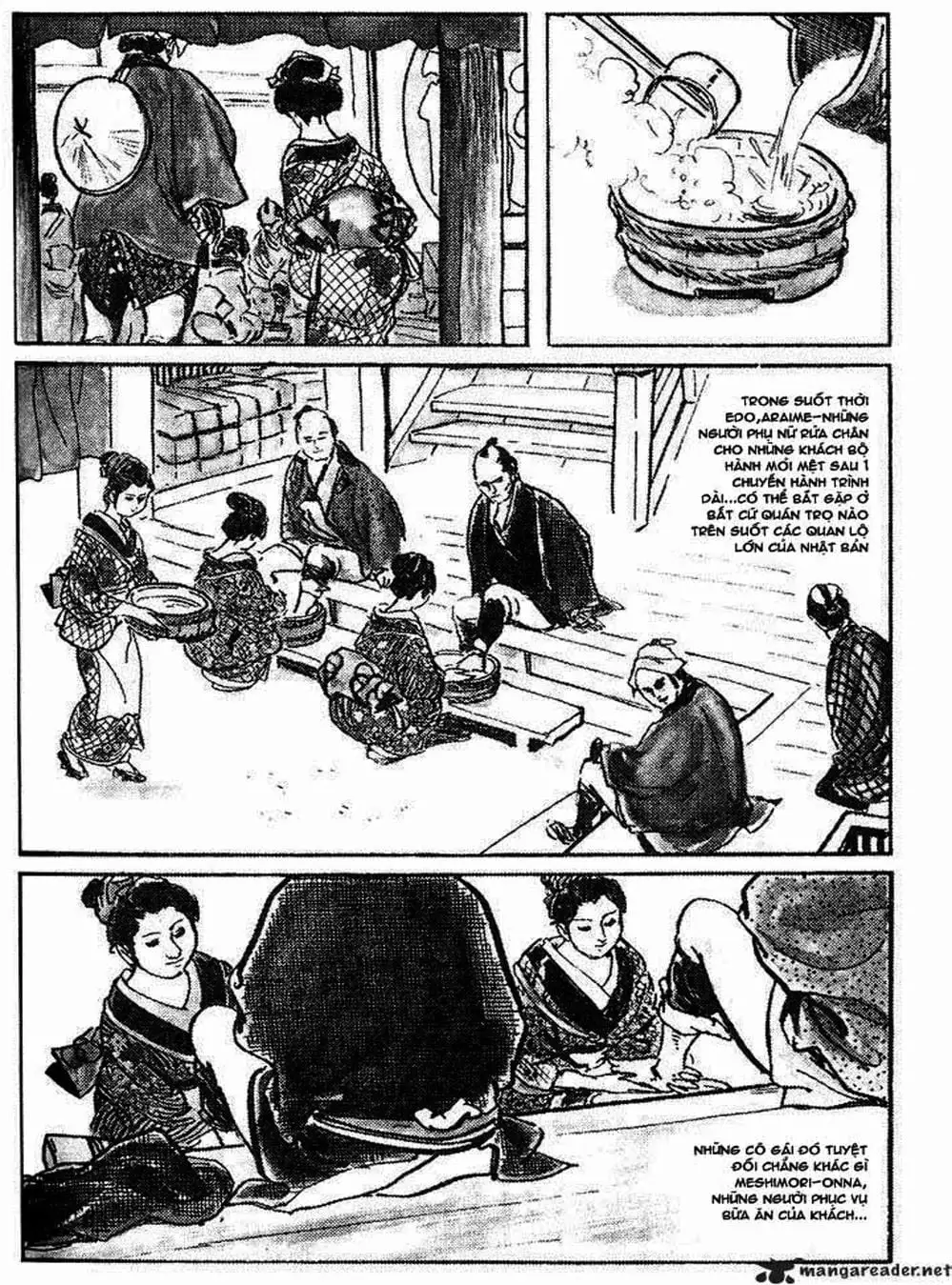 Truyện Tranh Sói Mang Con - Lone Wolf And Cub trang 5