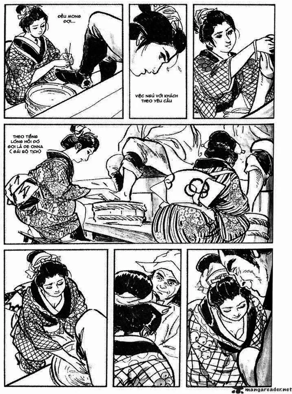 Truyện Tranh Sói Mang Con - Lone Wolf And Cub trang 5