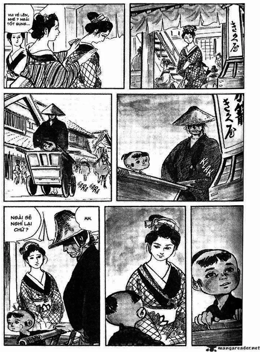 Truyện Tranh Sói Mang Con - Lone Wolf And Cub trang 5