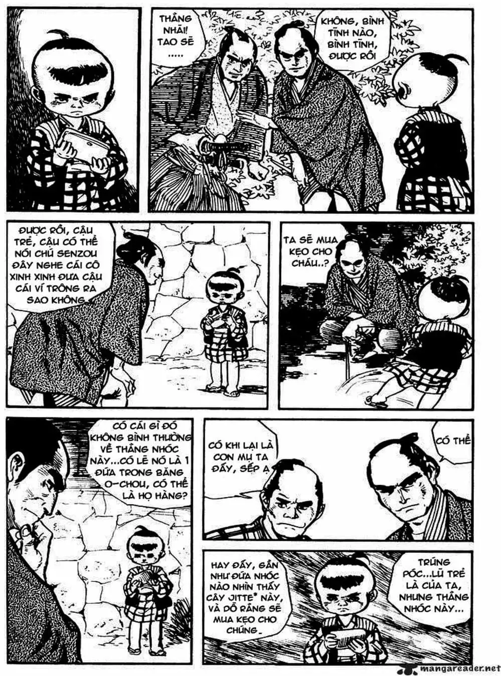 Truyện Tranh Sói Mang Con - Lone Wolf And Cub trang 5