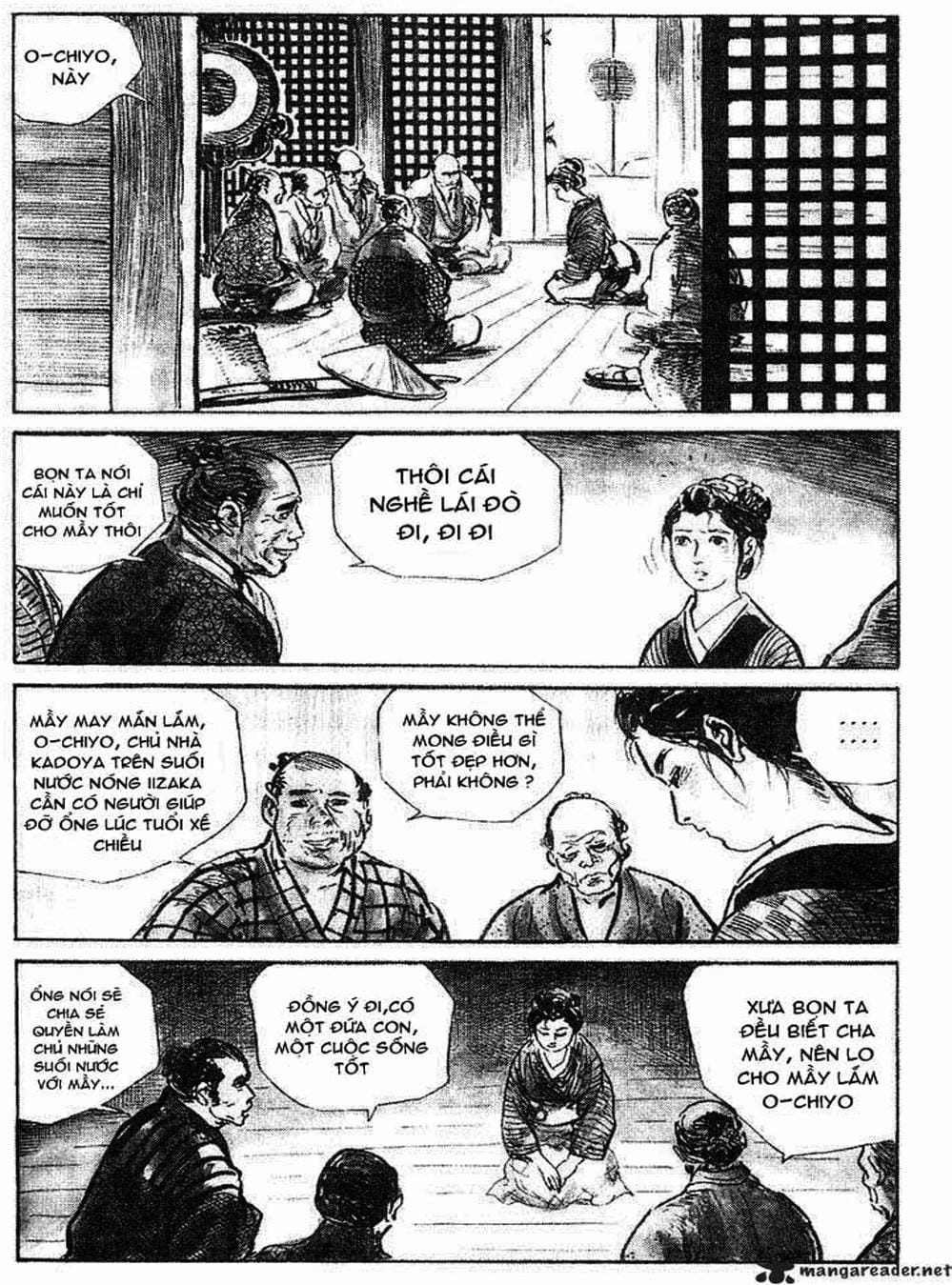 Truyện Tranh Sói Mang Con - Lone Wolf And Cub trang 5