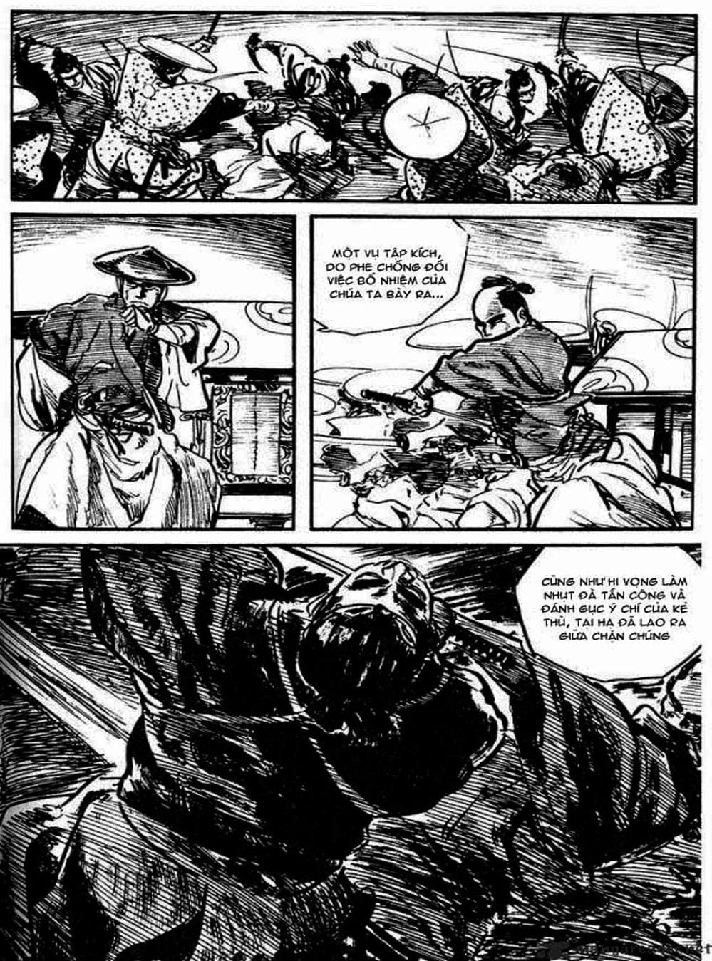 Truyện Tranh Sói Mang Con - Lone Wolf And Cub trang 5