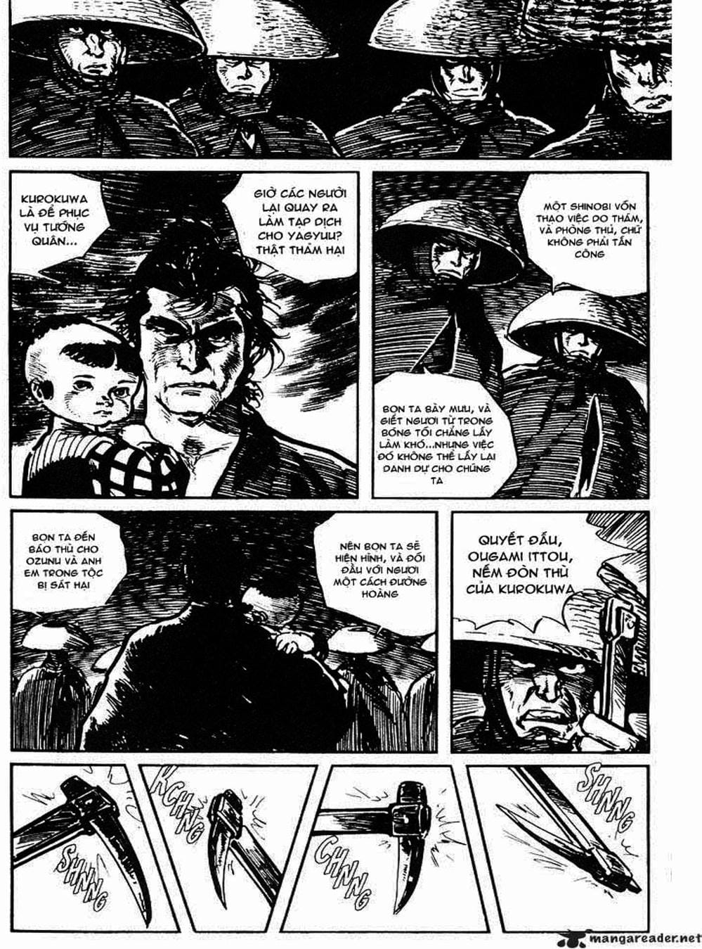 Truyện Tranh Sói Mang Con - Lone Wolf And Cub trang 5