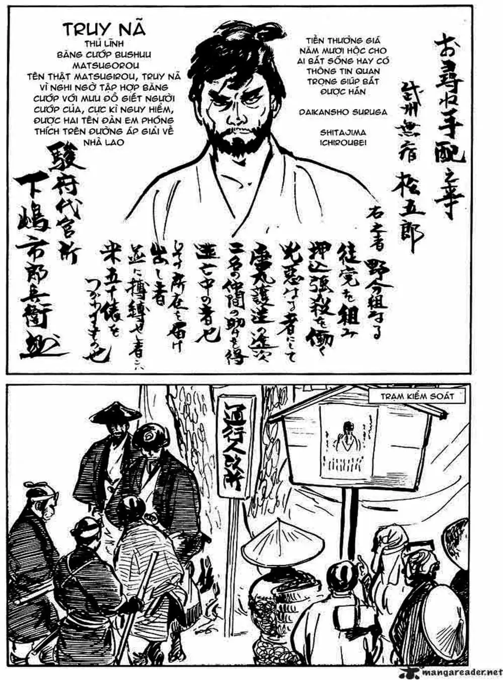 Truyện Tranh Sói Mang Con - Lone Wolf And Cub trang 5