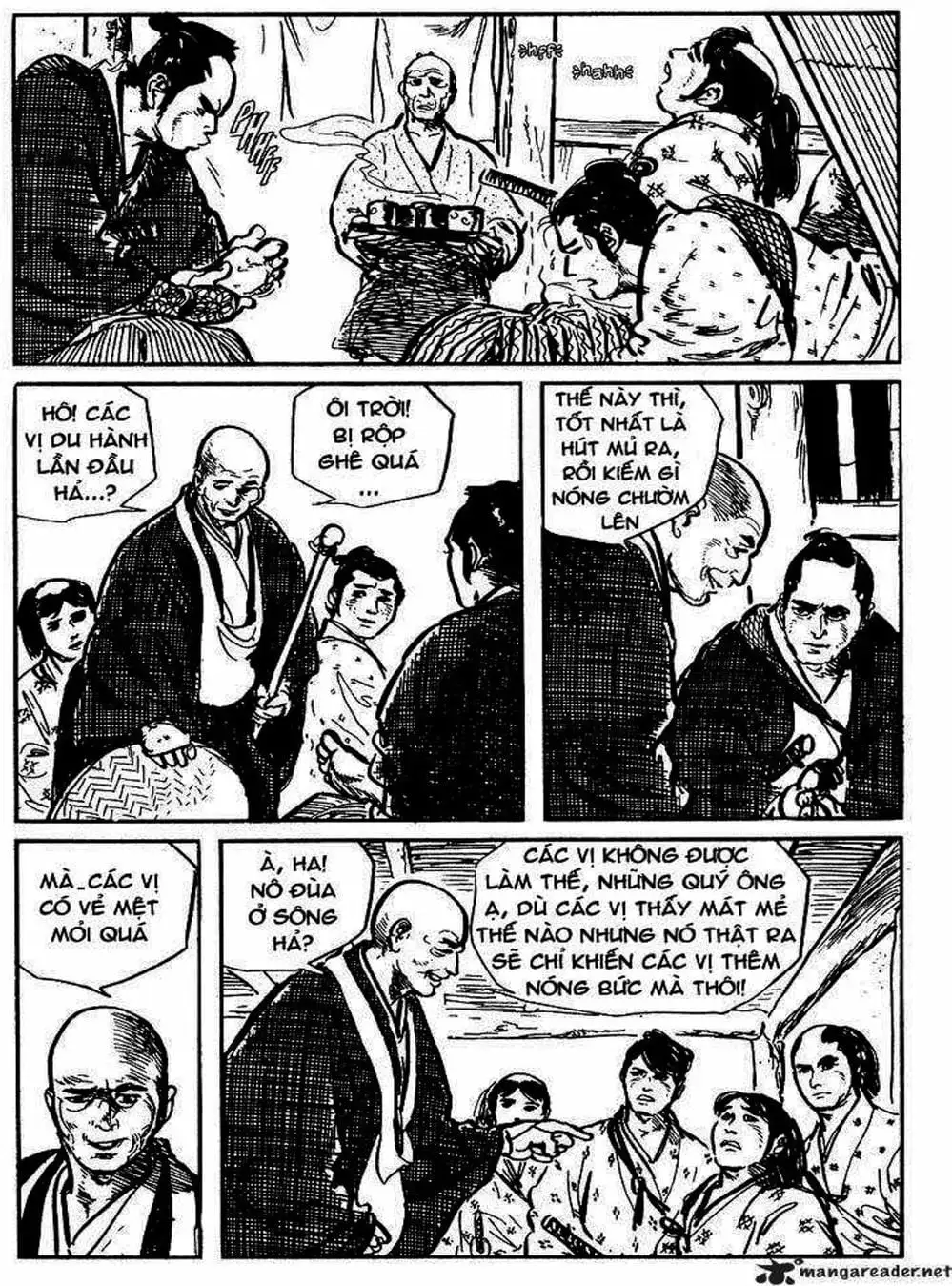 Truyện Tranh Sói Mang Con - Lone Wolf And Cub trang 5