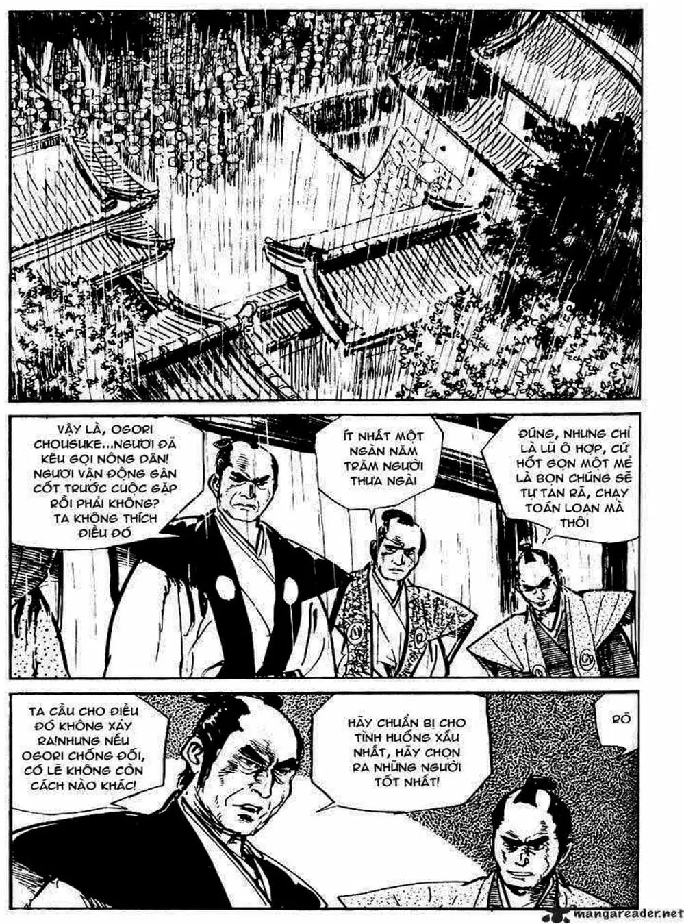 Truyện Tranh Sói Mang Con - Lone Wolf And Cub trang 5