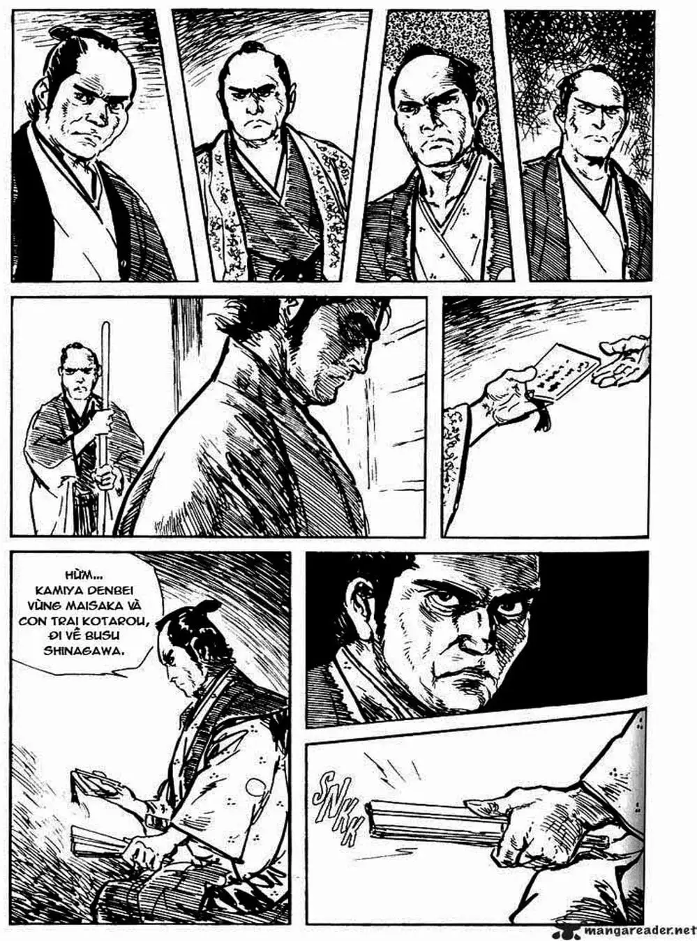 Truyện Tranh Sói Mang Con - Lone Wolf And Cub trang 5