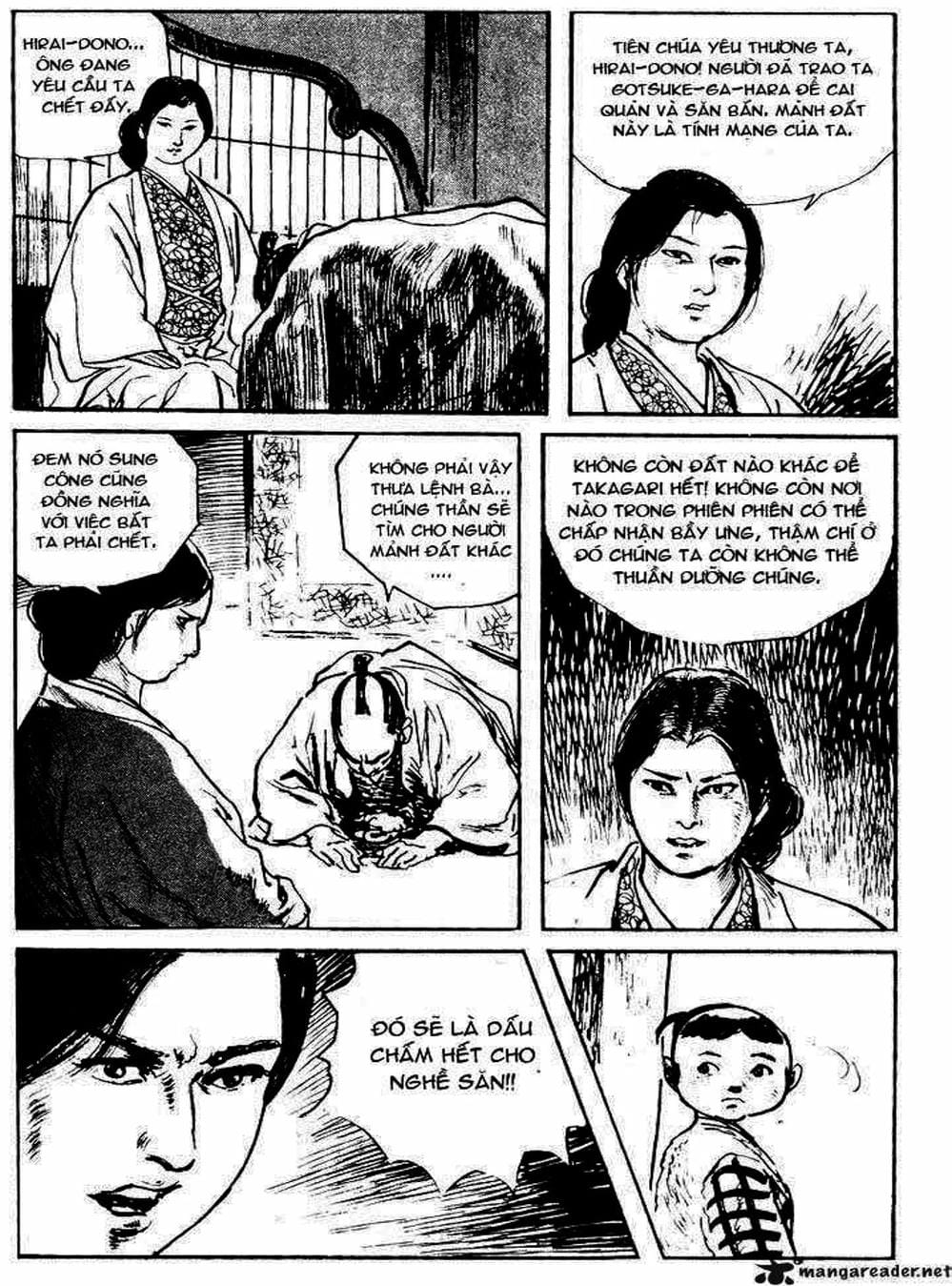 Truyện Tranh Sói Mang Con - Lone Wolf And Cub trang 5
