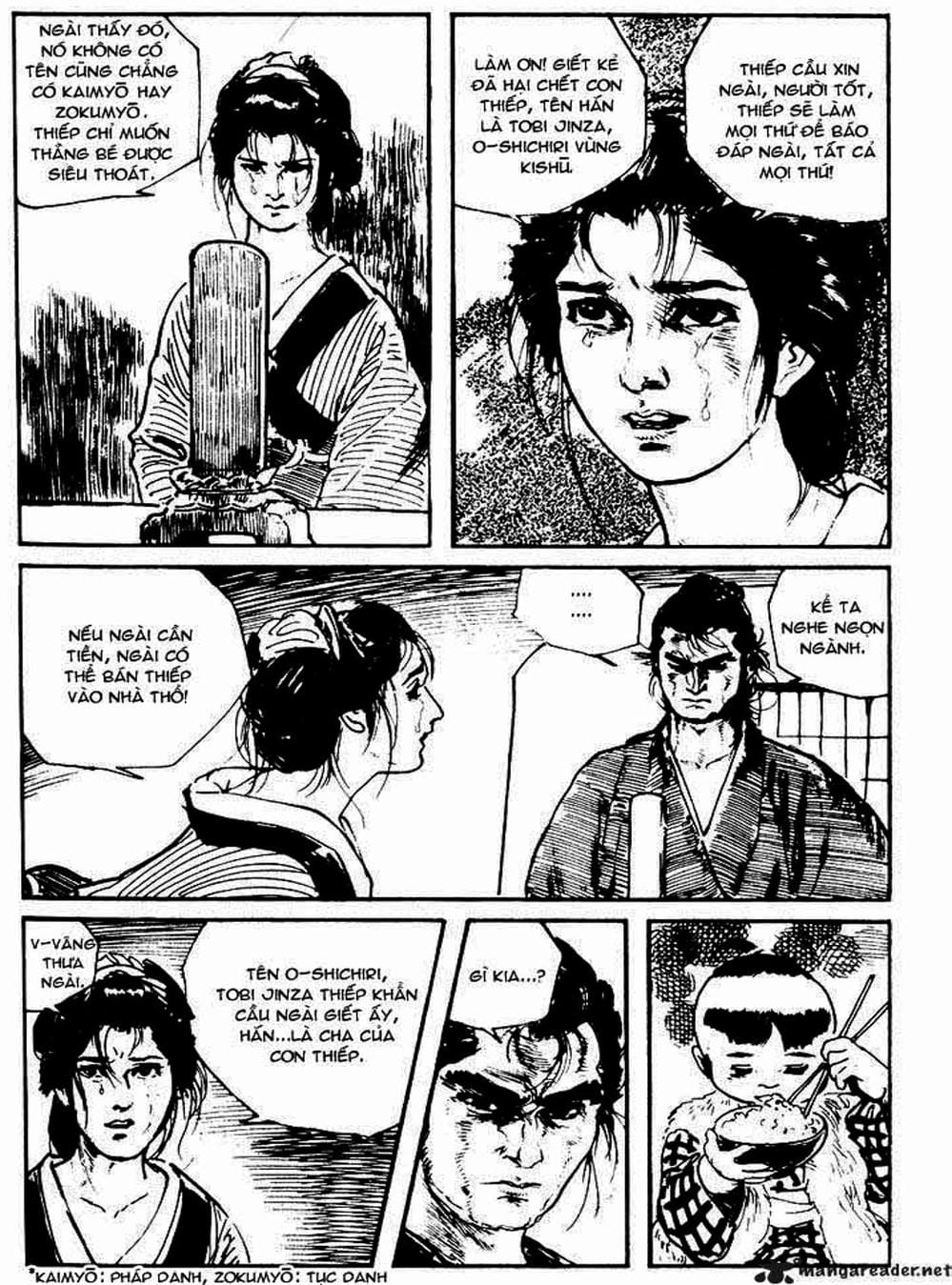Truyện Tranh Sói Mang Con - Lone Wolf And Cub trang 5