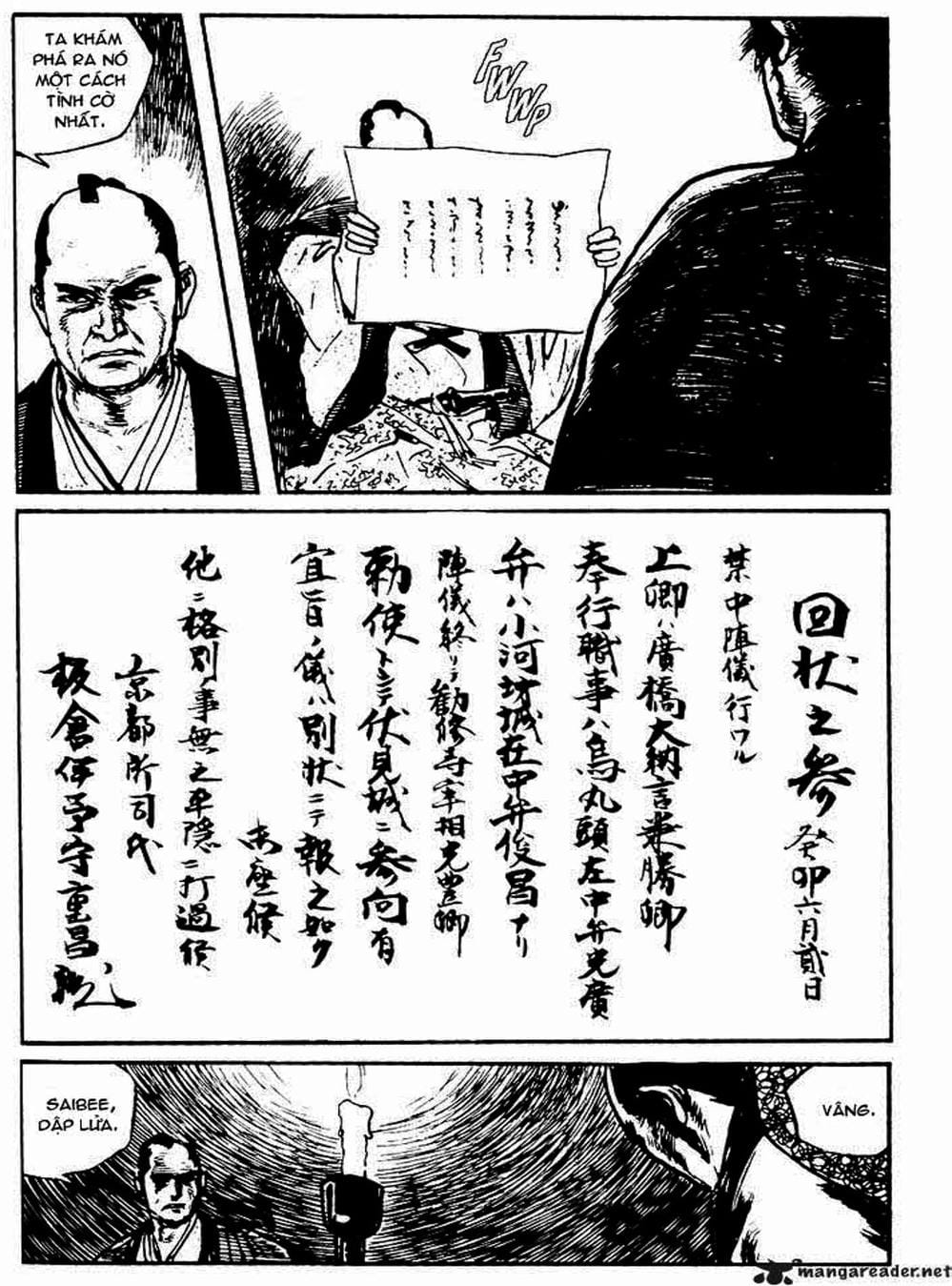 Truyện Tranh Sói Mang Con - Lone Wolf And Cub trang 5