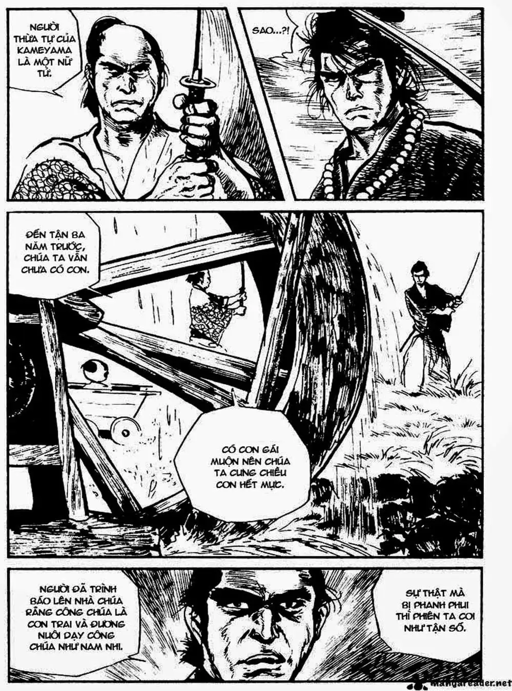Truyện Tranh Sói Mang Con - Lone Wolf And Cub trang 5