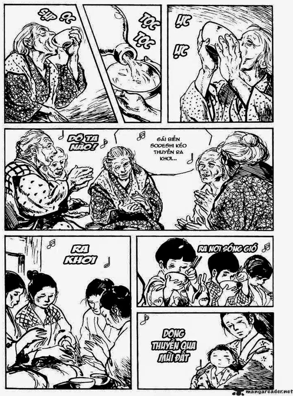 Truyện Tranh Sói Mang Con - Lone Wolf And Cub trang 5