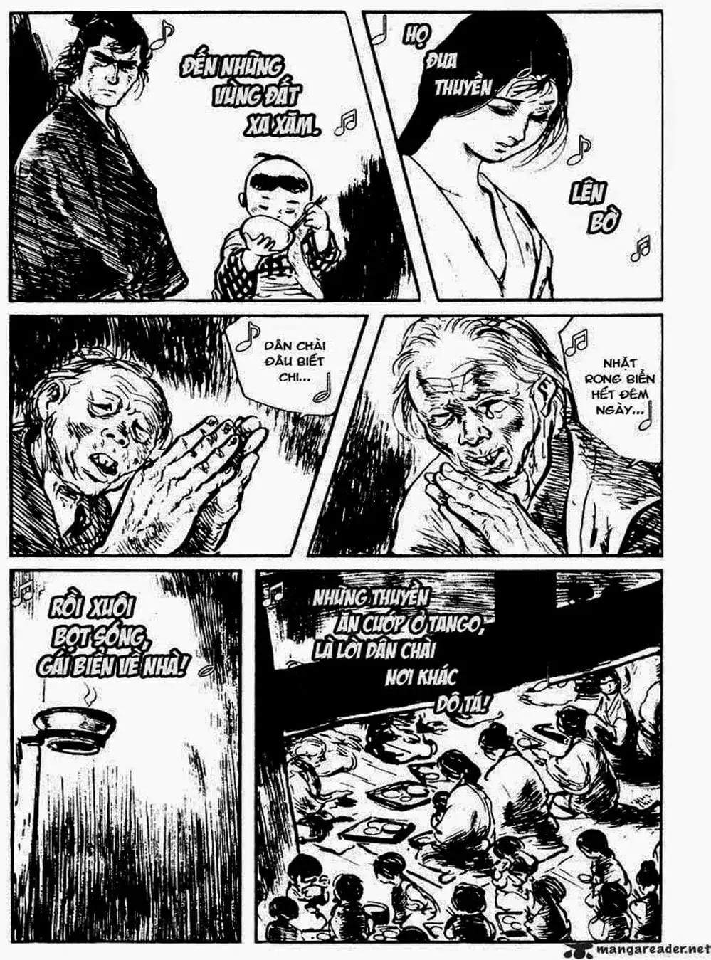 Truyện Tranh Sói Mang Con - Lone Wolf And Cub trang 5