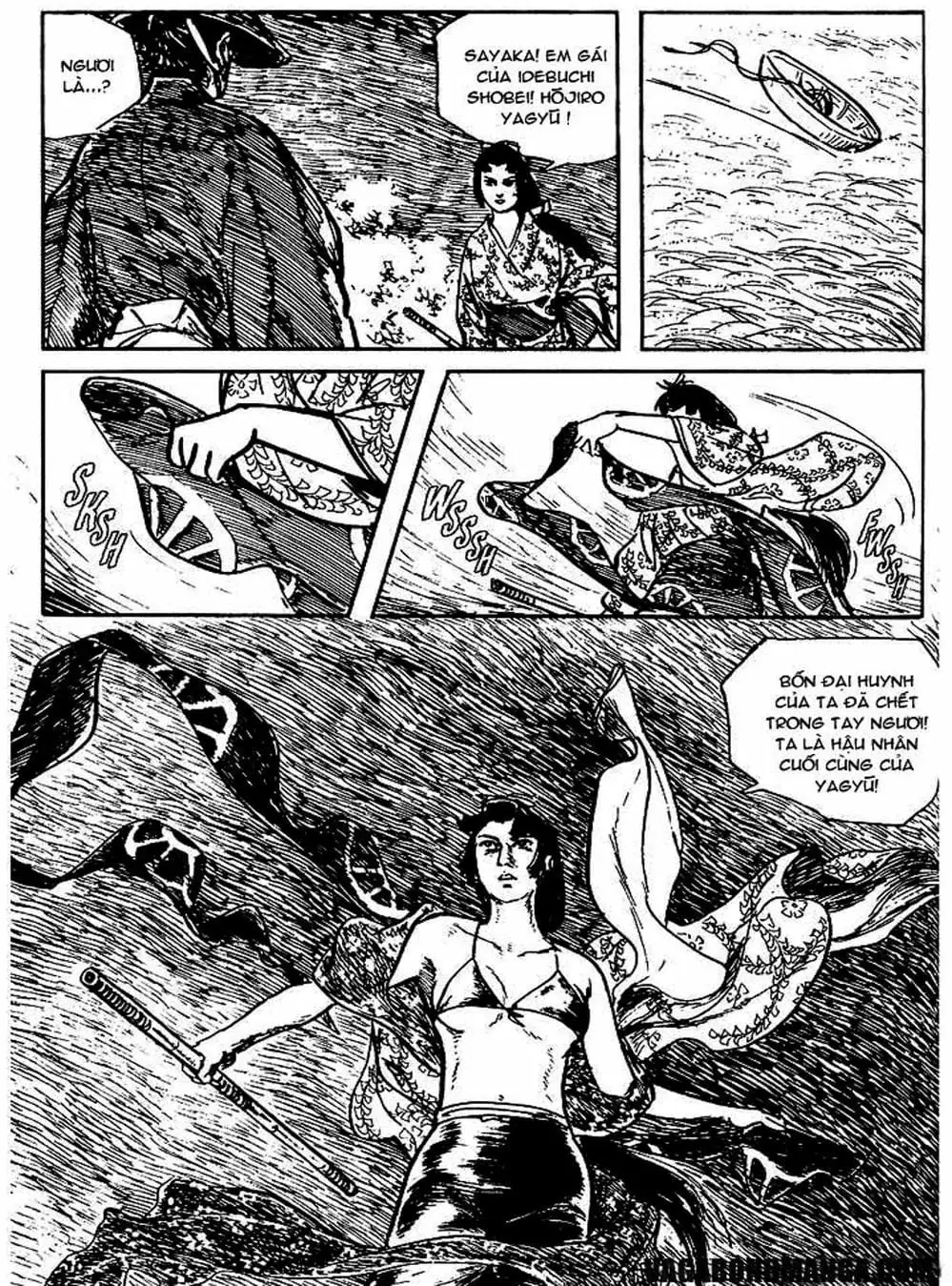 Truyện Tranh Sói Mang Con - Lone Wolf And Cub trang 5