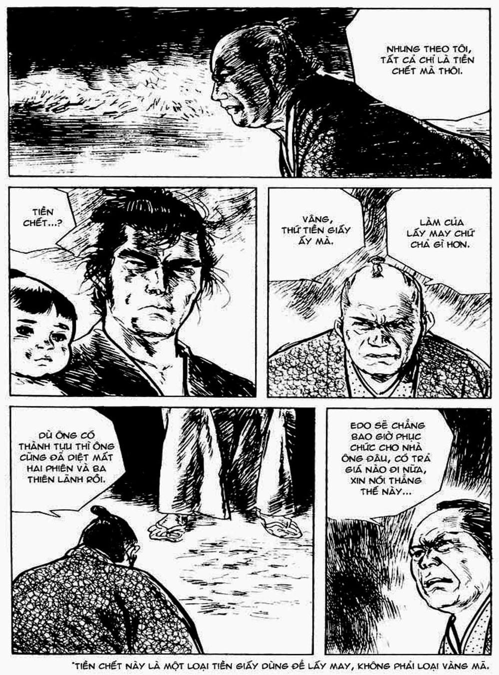 Truyện Tranh Sói Mang Con - Lone Wolf And Cub trang 5