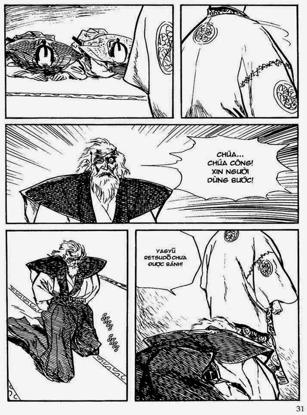 Truyện Tranh Sói Mang Con - Lone Wolf And Cub trang 5