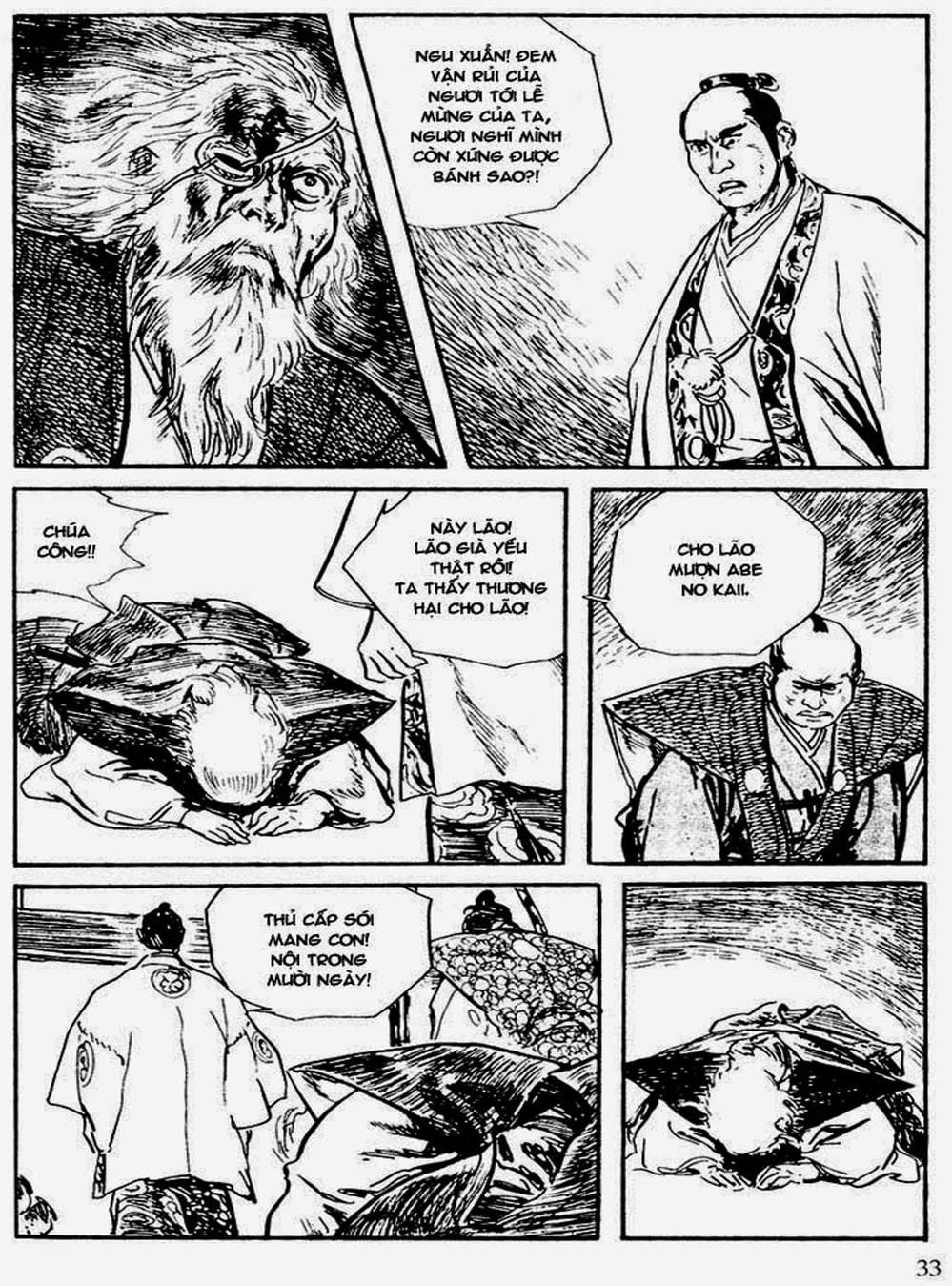 Truyện Tranh Sói Mang Con - Lone Wolf And Cub trang 5