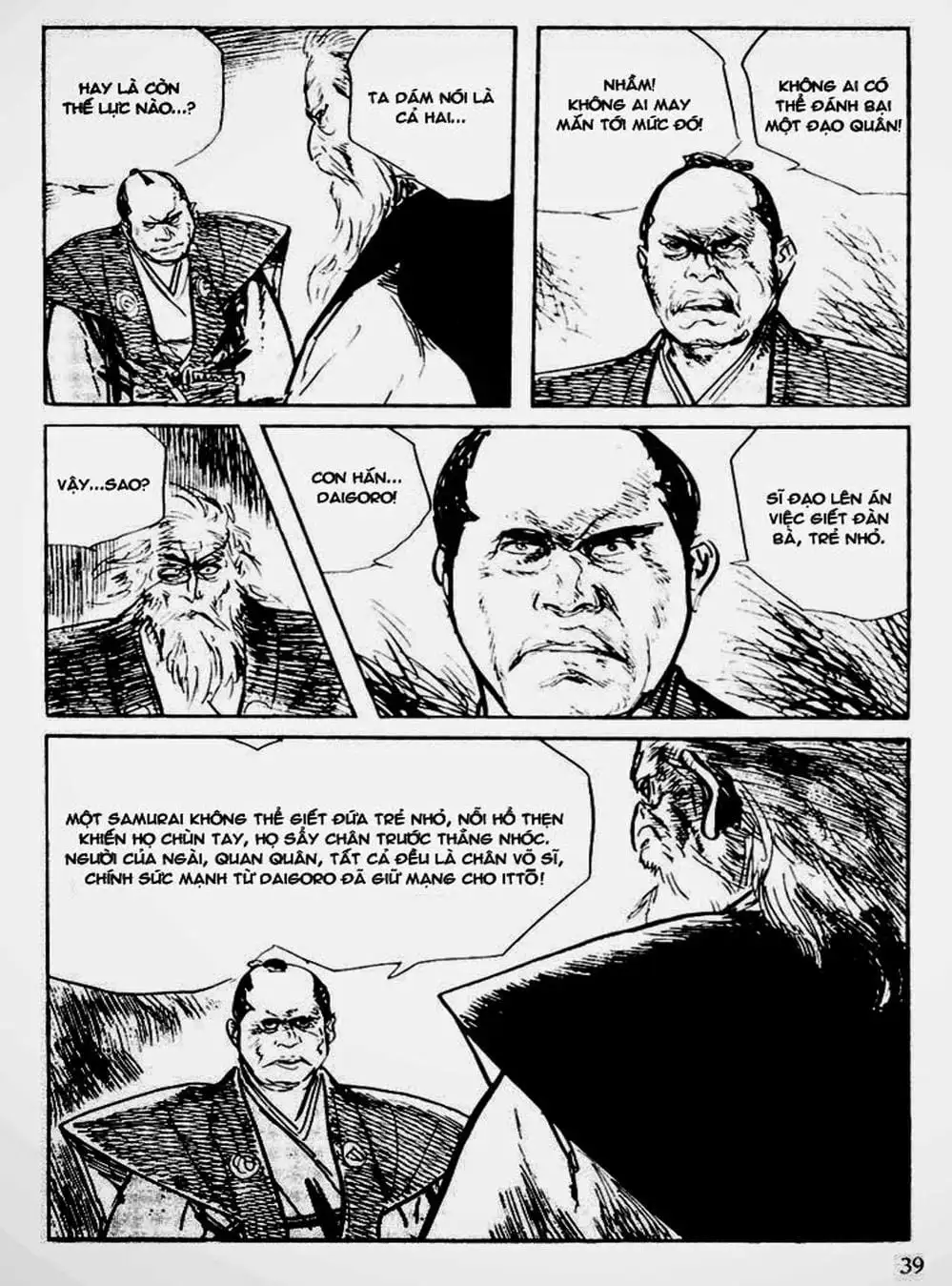 Truyện Tranh Sói Mang Con - Lone Wolf And Cub trang 5