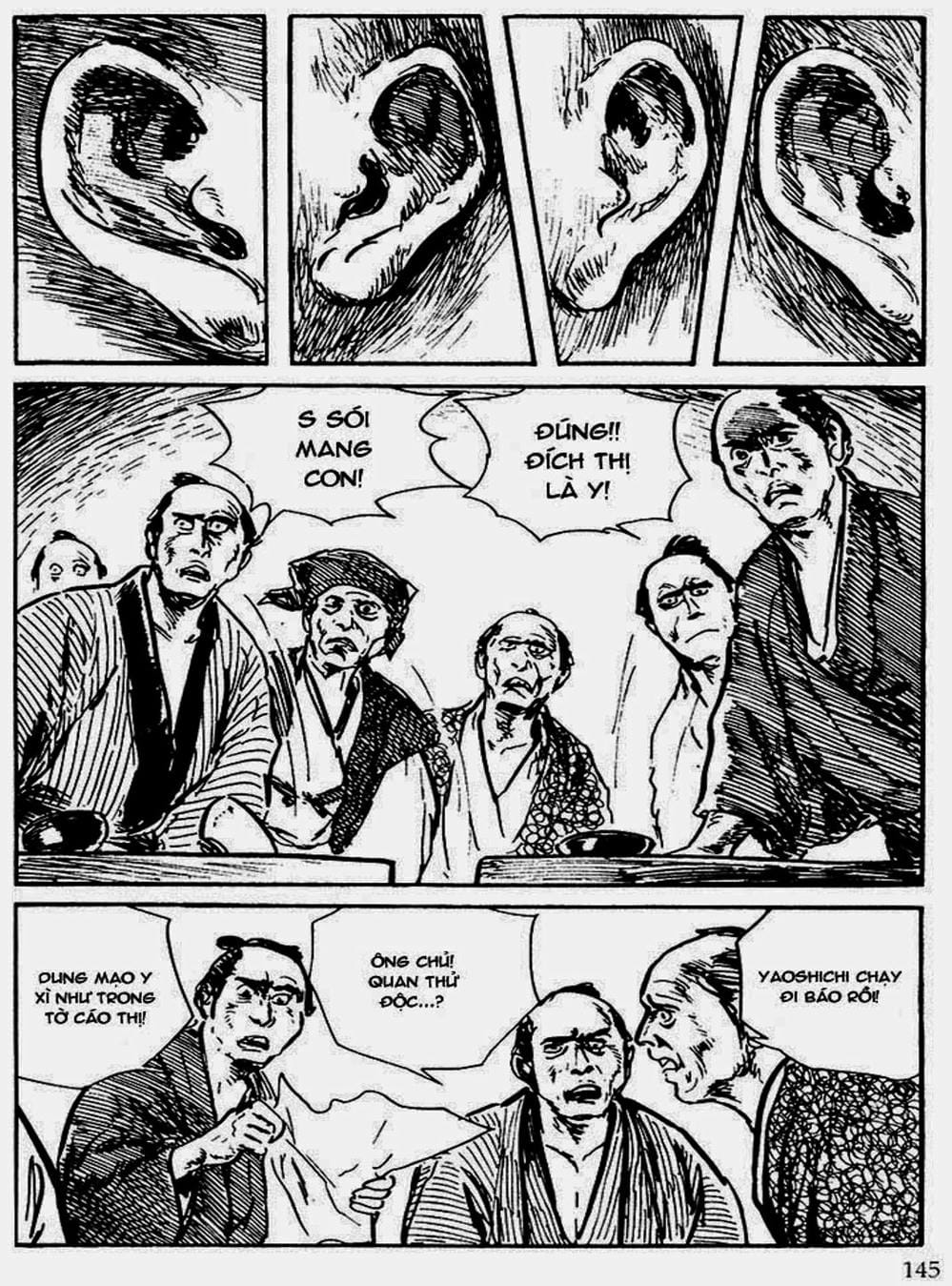 Truyện Tranh Sói Mang Con - Lone Wolf And Cub trang 5