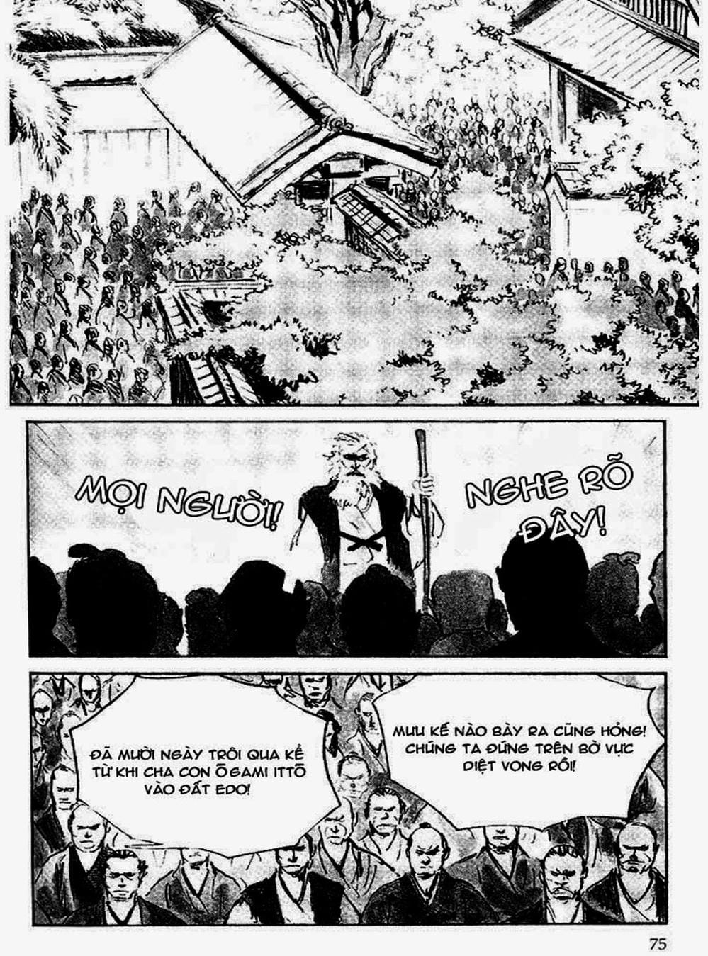 Truyện Tranh Sói Mang Con - Lone Wolf And Cub trang 5