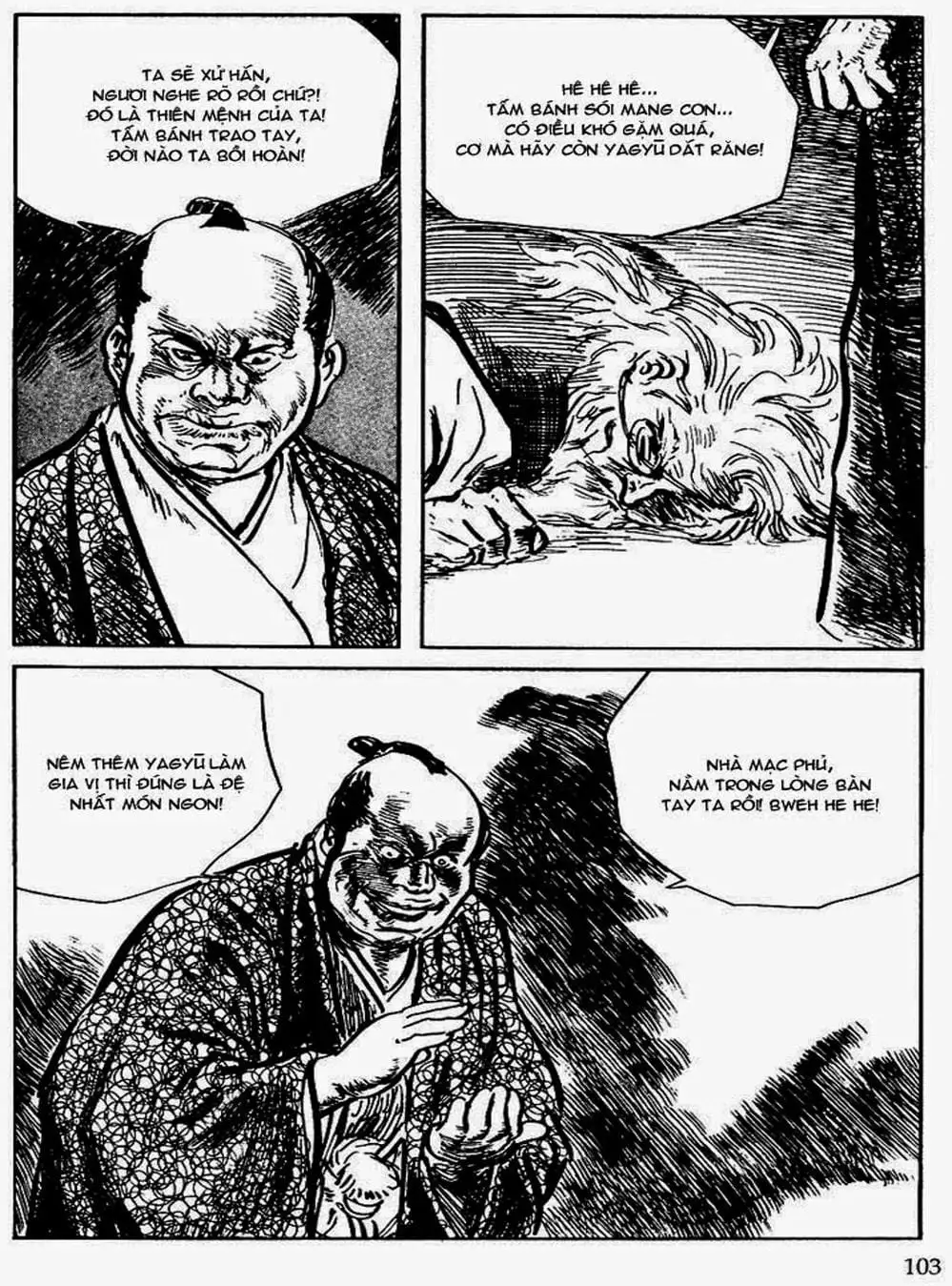 Truyện Tranh Sói Mang Con - Lone Wolf And Cub trang 5
