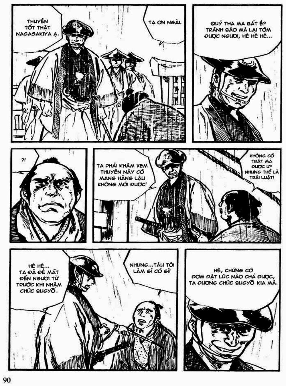 Truyện Tranh Sói Mang Con - Lone Wolf And Cub trang 5
