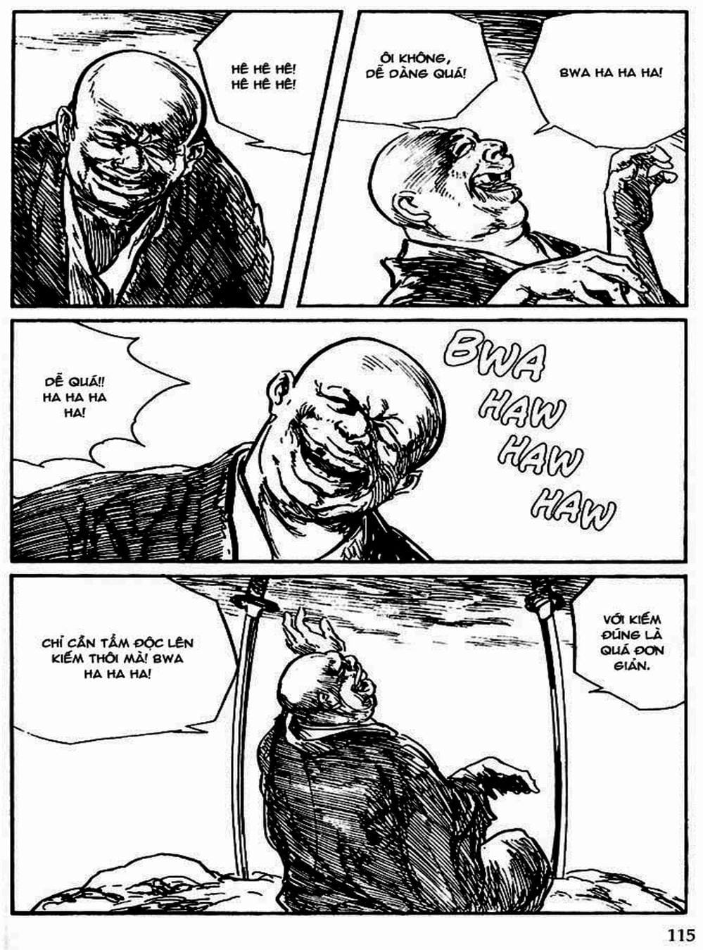 Truyện Tranh Sói Mang Con - Lone Wolf And Cub trang 5