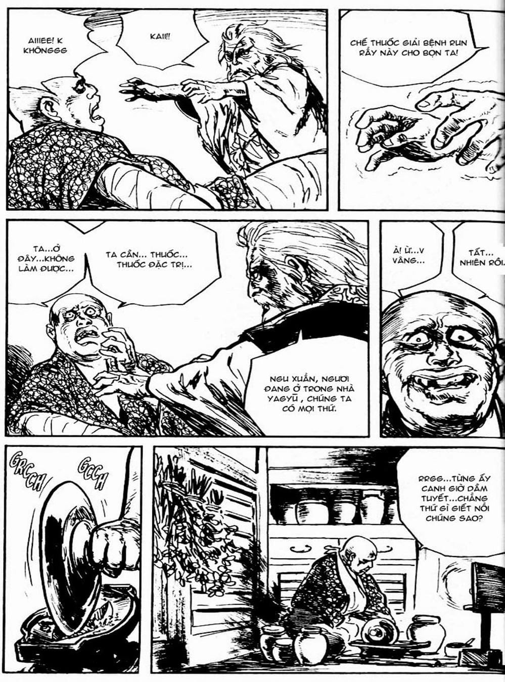 Truyện Tranh Sói Mang Con - Lone Wolf And Cub trang 5