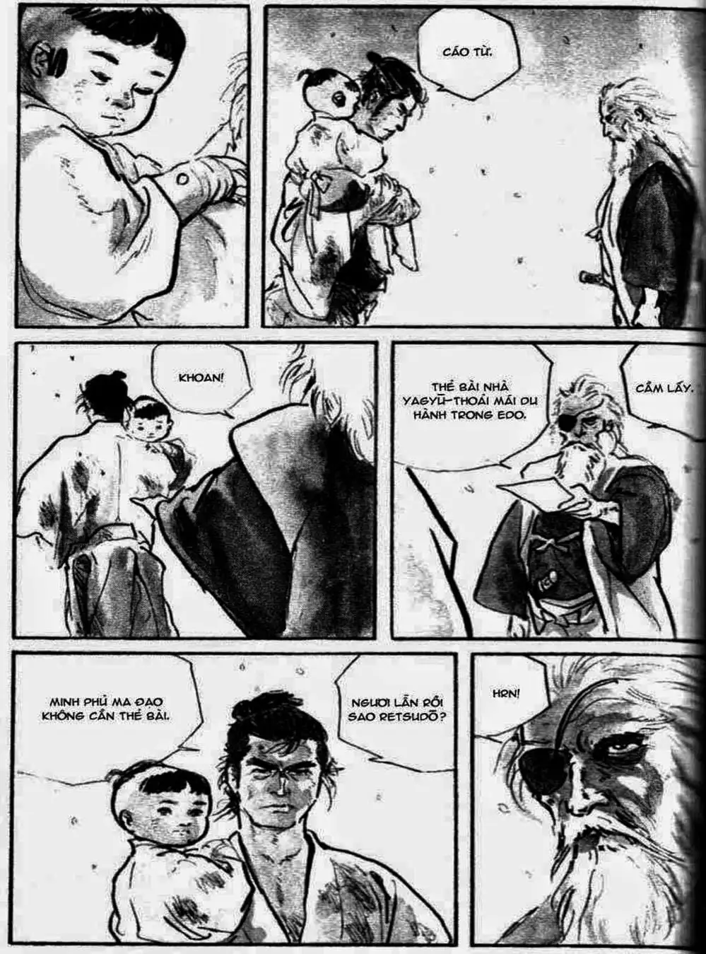 Truyện Tranh Sói Mang Con - Lone Wolf And Cub trang 5