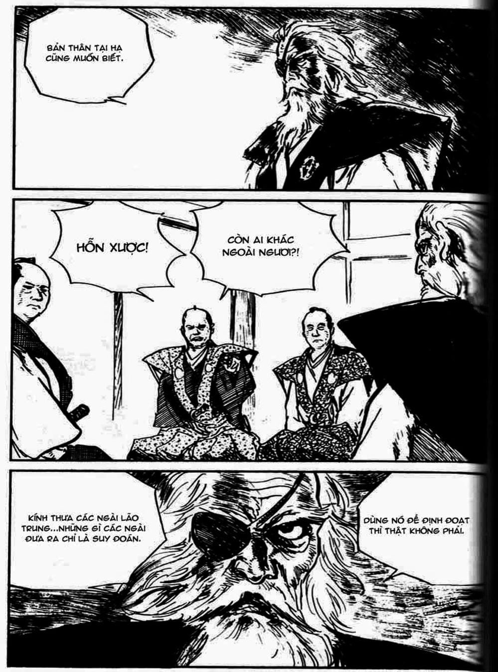 Truyện Tranh Sói Mang Con - Lone Wolf And Cub trang 5