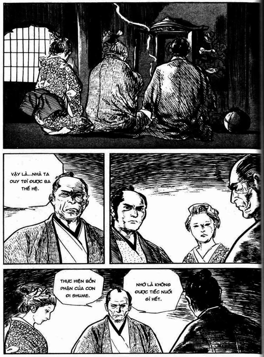 Truyện Tranh Sói Mang Con - Lone Wolf And Cub trang 5
