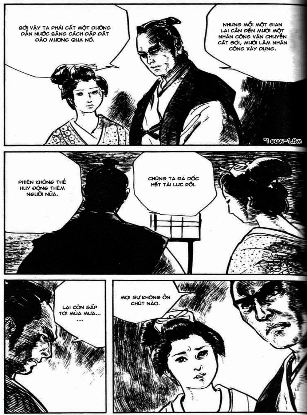 Truyện Tranh Sói Mang Con - Lone Wolf And Cub trang 5