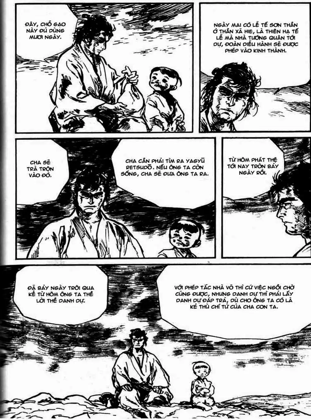 Truyện Tranh Sói Mang Con - Lone Wolf And Cub trang 5