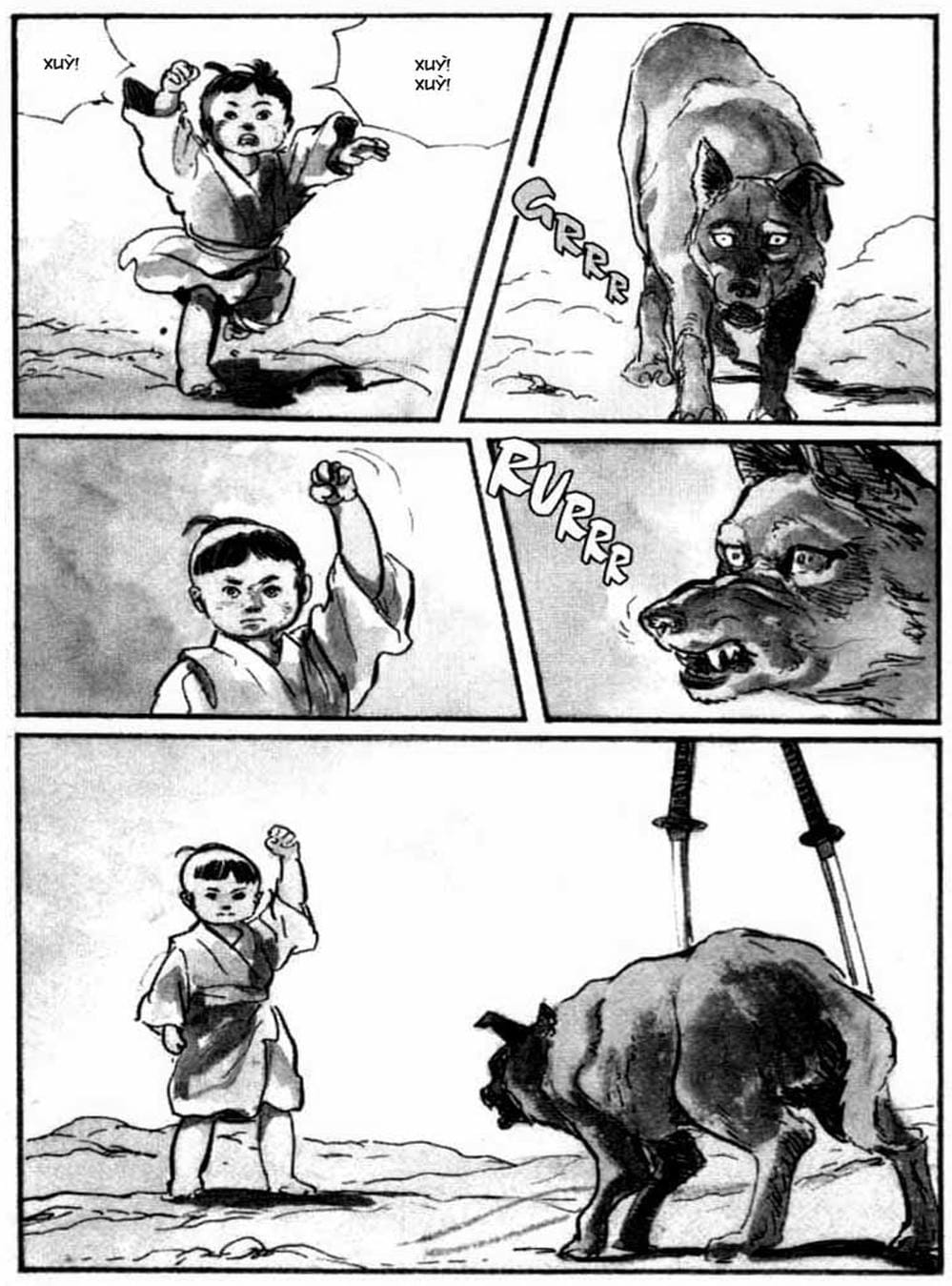 Truyện Tranh Sói Mang Con - Lone Wolf And Cub trang 5