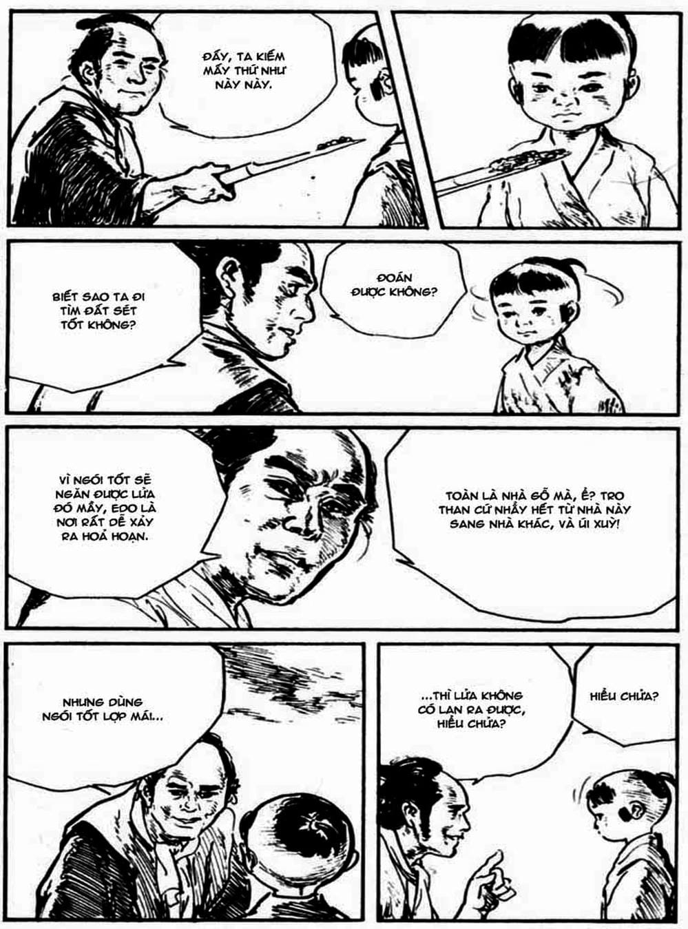 Truyện Tranh Sói Mang Con - Lone Wolf And Cub trang 5